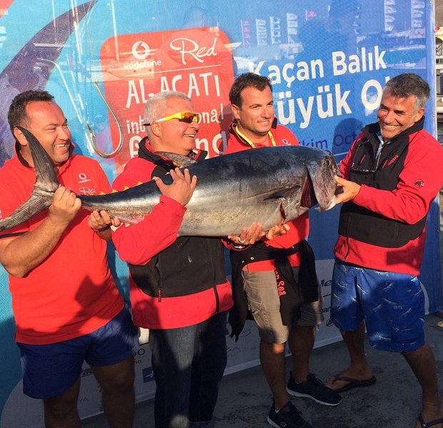 Vodafone Red Alaçatı Uluslararası Balıkçılık  Turnuvası sona erdi
