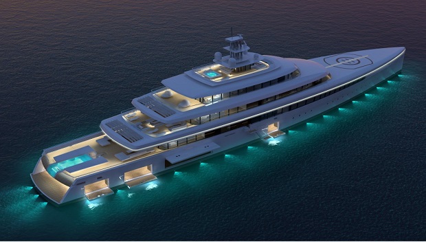 Vitruvius Yachts'ın yeni projesi 105M Acquaintance
