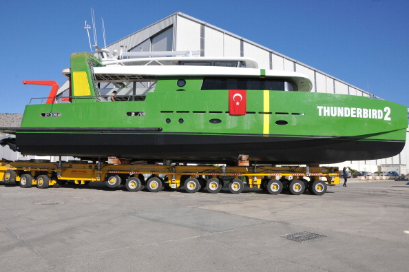 Denizaltı Taşıyan Katamaran - Thunderbird 2