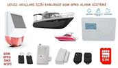 YAT GSM ALARM KURULUM DAHİL YAT VE TEKNELER İÇİN KABLOSUZ GSM&GPRS ALARM SİSTEMİ