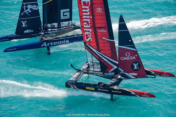 35. America’s Cup'ta İlk Turun Sonuna Gelindi