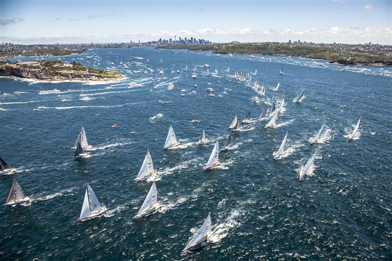 Rolex Sydney to Hobart Race 2013 Start Aldı