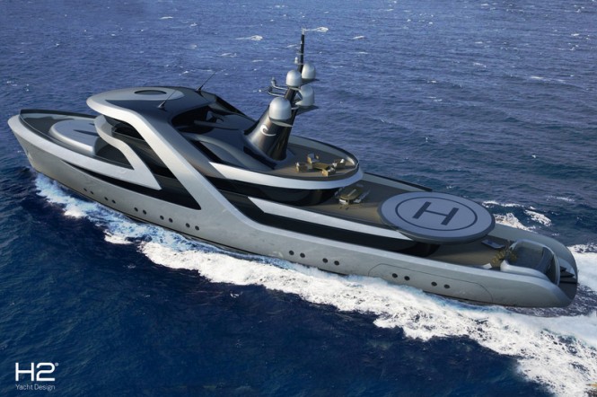 H2 Yacht Design'dan geleceğin tasarımı