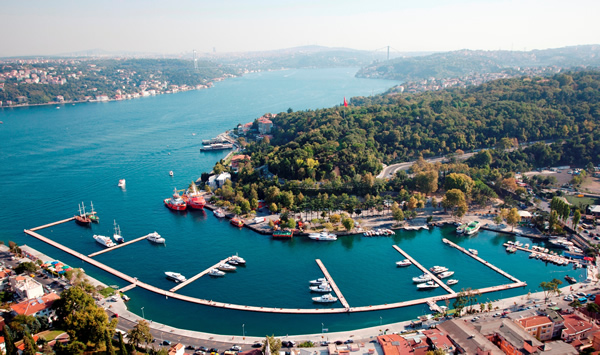 İstanbul Boğazı Tekne Parklara Kavuştu