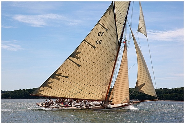 Sailing Classic Yacht Tuiga