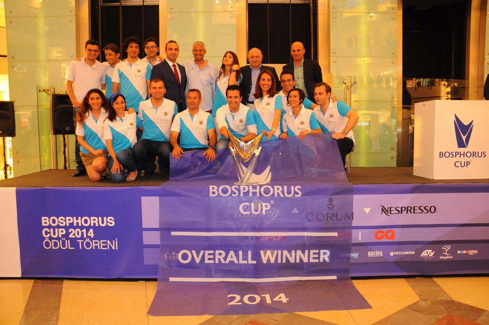 Bosphorus Cup ödül töreni İstinye Park'ta gerçekleşti.