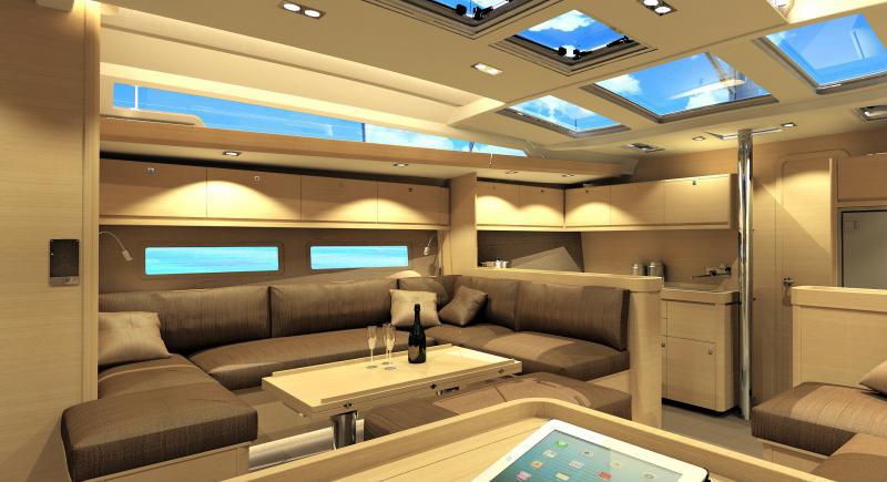 Dufour Yachts'ın Yeni Amiral Gemisi 560 Grand Large