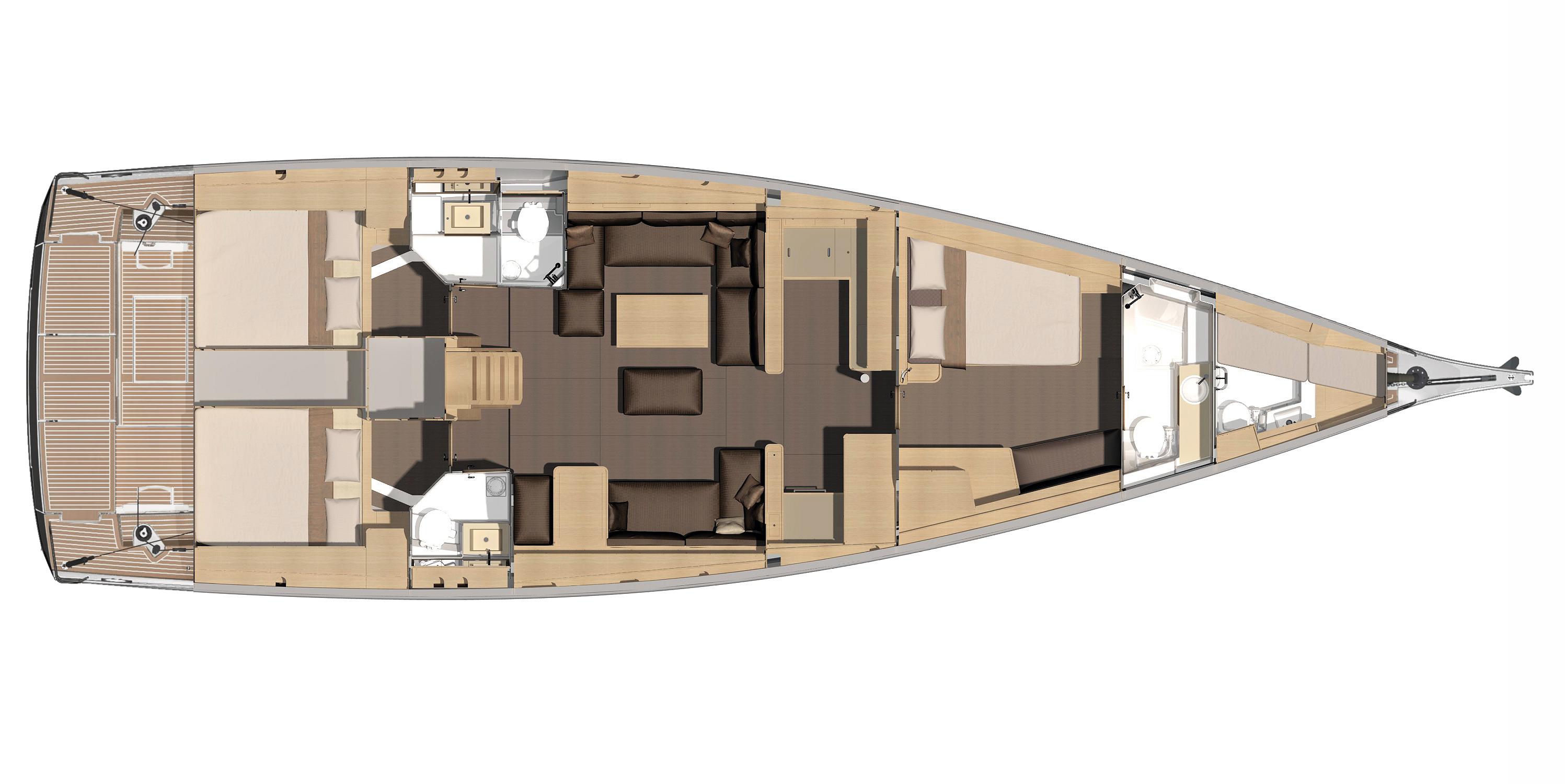 Dufour Yachts'ın Yeni Amiral Gemisi 560 Grand Large