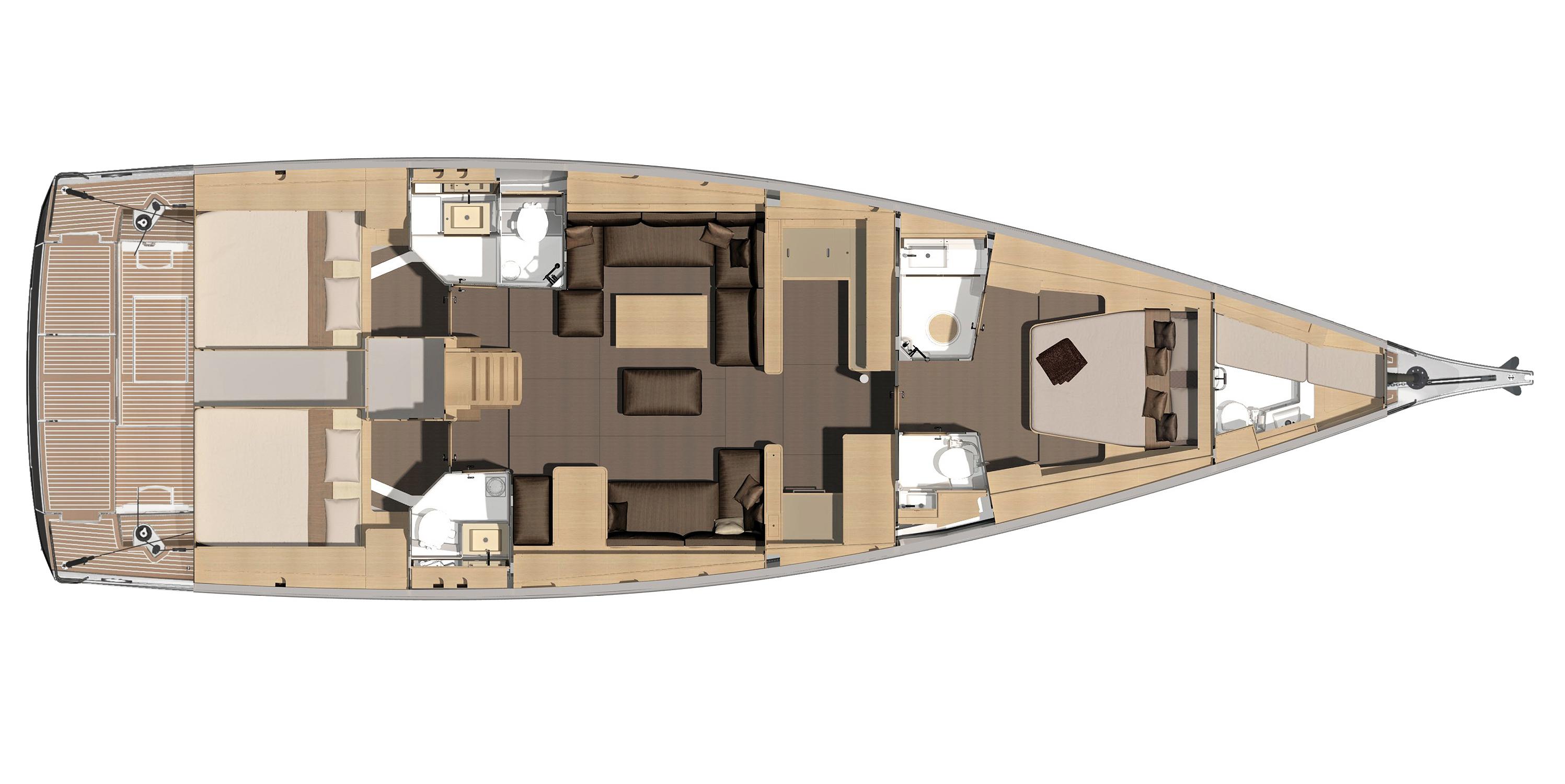 Dufour Yachts'ın Yeni Amiral Gemisi 560 Grand Large