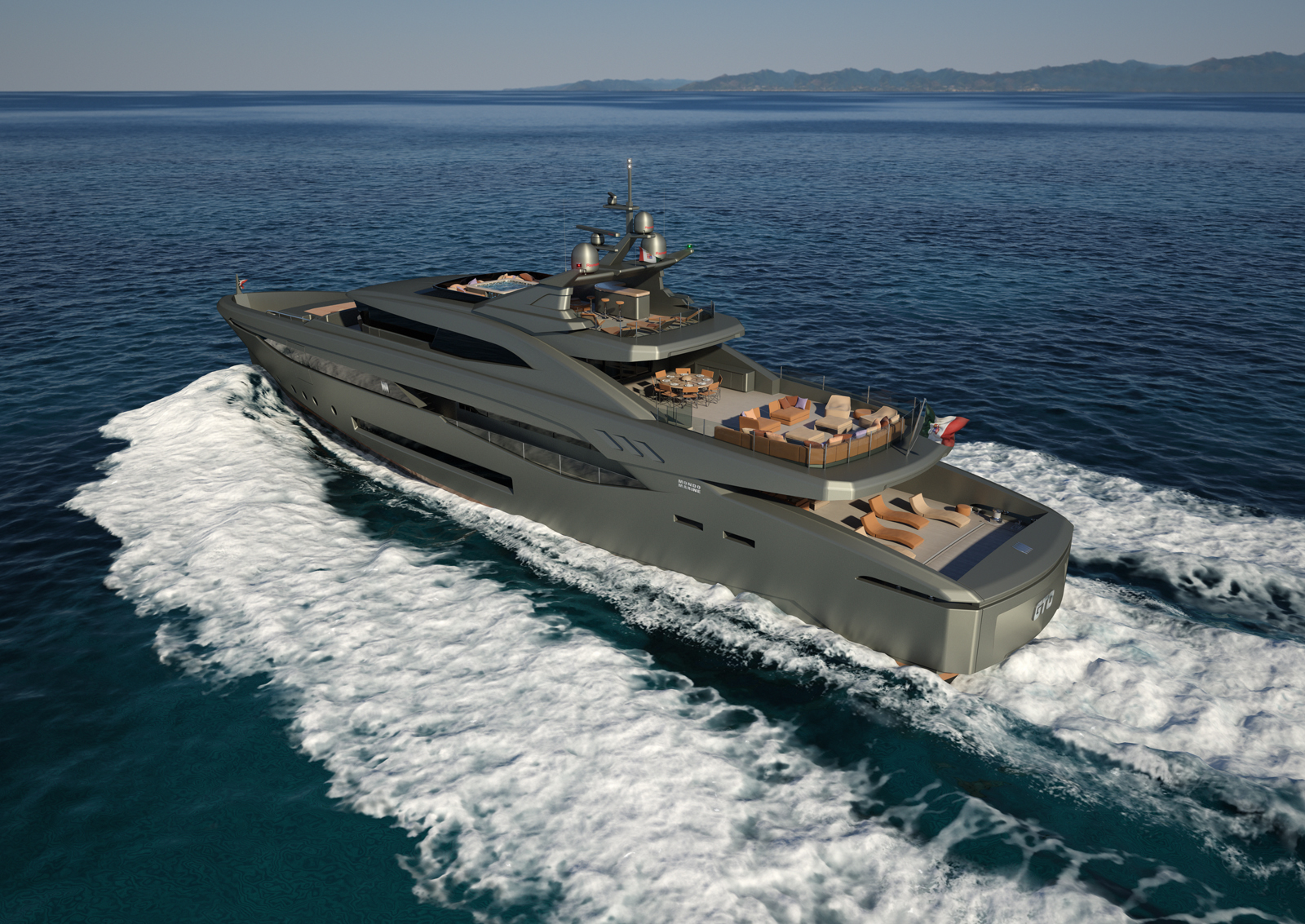 Яхта Mondomarine 50m