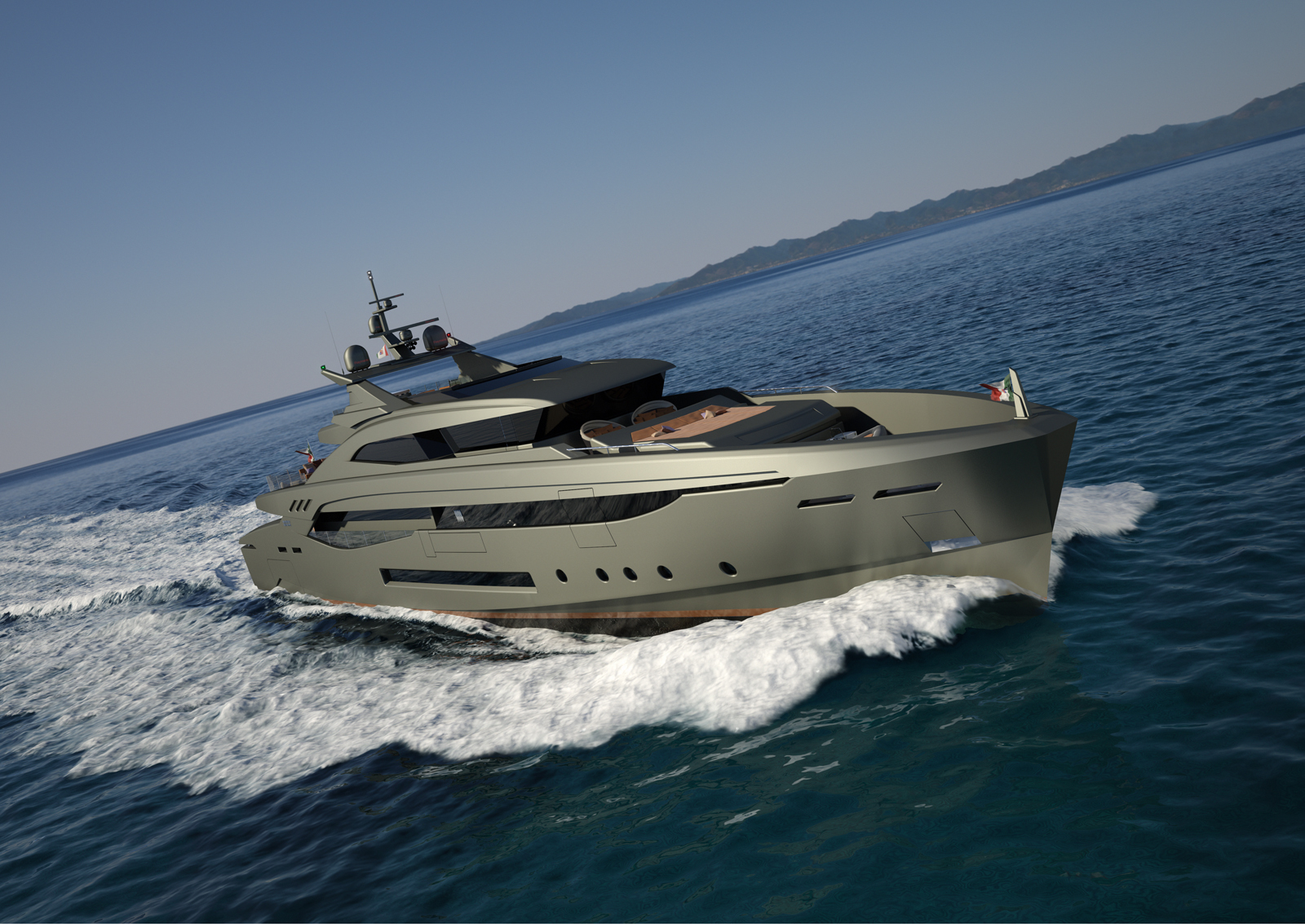 Яхта Mondomarine 50m