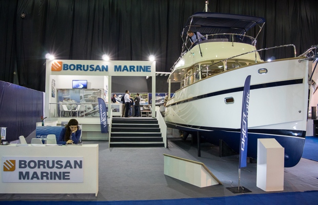 Boat Show'da göze çarpanlar " Borusan Marine"