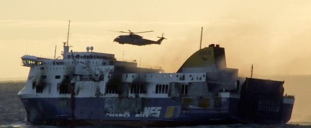 İtalyan Feribotunda Tahliye Tamamlandı: Bilanço 8 Ölü