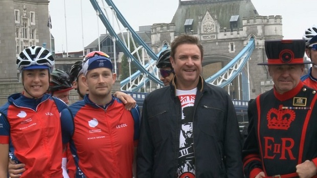 Okyanusların Korunmasına Katkı İçin, Londra - Monako Bisiklet Turu