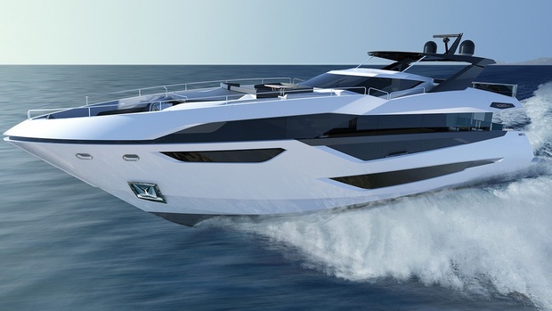 Sunseeker, Yeni Modeli 100 Yacht'ın Görsellerini Paylaştı
