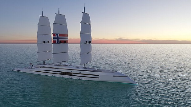 Kurt Strand’dan 161 Metre Yelkenli ''Norway''