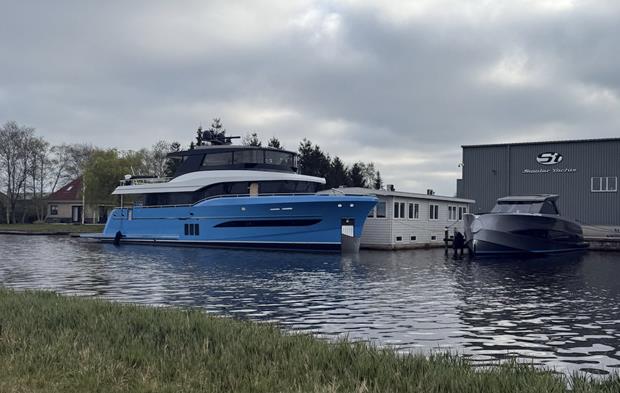 26 Metrelik Steeler Motoryat Denize Açıldı