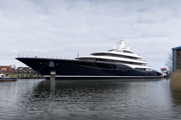 101 Metre Feadship ''Project 1014'' Suya İndi!