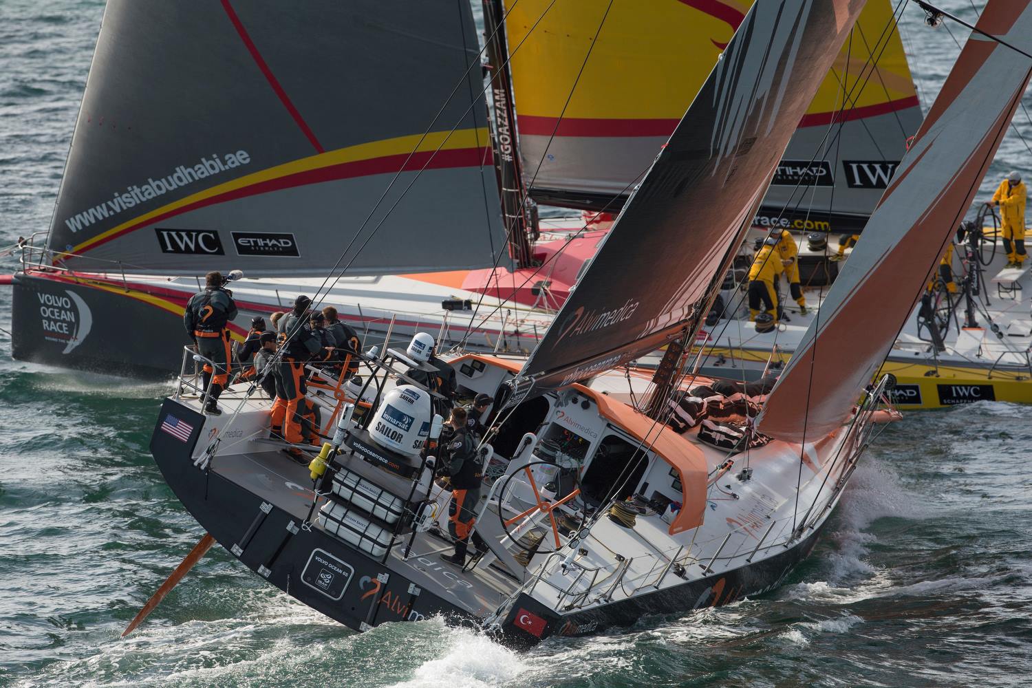 Volvo Ocean Race яхта