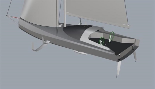 Sydney Hobart’a Tam Foiling Yat
