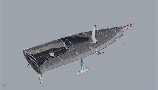 Sydney Hobart’a Tam Foiling Yat